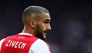 Hakim Ziyech hat seinen Vertrag bei Ajax Amsterdam verlängert.