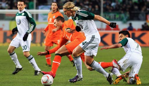 Das Hinspiel zwischen Werder Bremen und dem VfL Wolfsburg endete 0:0