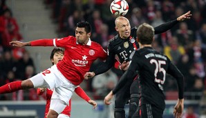 Der FCB kassierte in Mainz erstmals nach sechs Auswärtspartien wieder ein Gegentor