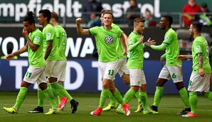 Der VfL Wolfsburg hat einen wichtigen Sieg im Abstiegskampf eingefahren
