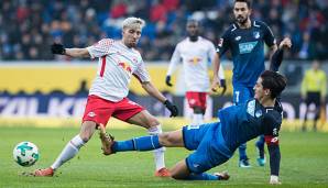 Lieferten sich ein intensives Spiel: TSG 1899 Hoffenheim und RB Leipzig