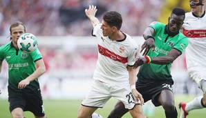 Mario Gomez kehrte im Winter vom VfL Wolfsburg zum VfB Stuttgart zurück.