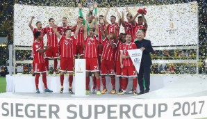 Der FC Bayern hat den ersten Titel der Saison eingefahren und den Supercup gegen den BVB gewonnen. Hier gibt es die Noten von SPOX und LigaInsider. Das Elfmterschießen fließt nicht in die Wertung ein