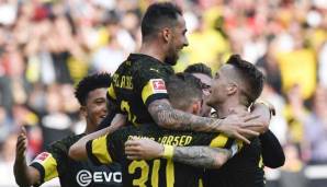 Borussia Dortmund hat das Spiel beim VfB Stuttgart gewonnen.