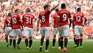 Beim 3:0 gegen Sunderland gelang United der fünfte Sieg im siebten Premier-League-Spiel