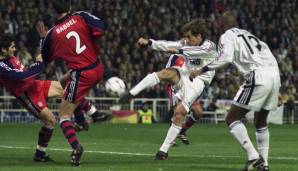 29. Februar 2000, Zwischenrunde Champions League, 3. Spieltag, Real - FCB 2:4: Real gewann die ersten beiden Spiele der Zwischenrunde, kam dann gegen die Bayern aber ordentlich unter die Räder.
