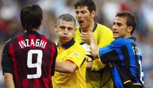 2006 wurde Fabio Cannavaro (r.) Weltmeister, mit Parma gewann er den Uefa Cup. Für die CL reichte es weder im Trikot von Inter, Juve oder Real Madrid