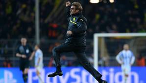 Platz 9: Jürgen Klopp - Borussia Dortmund - 37 Spiele - Siegquote von 49 Prozent