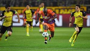 Gegen Dortmund sorgte Mickael Pote mit seinem Treffer für die Punkteteilung