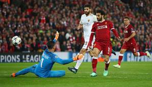 Mohamed Salah stieß das Tor zum Champions-League-Finale für Liverpool weit auf.