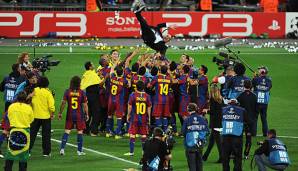 Pep Guardiola gewann mit dem FC Barcelona 2011 die Champions League.
