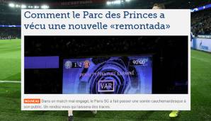 Le Figaro (Frankreich): "Der Parc des Prices erlebt eine neue Remontada. PSG erlebt eine echte Albtraumnacht vor den eigenen Fans."
