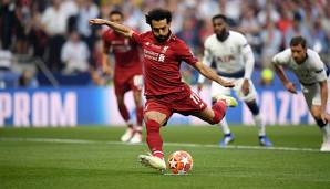Mo Salah erzielt sein füntes und gleichzeitig wichtigstes Champions-League-Tor in dieser Saison.