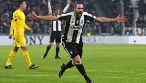 Gonzalo Higuain brachte Juventus Turin auf die Siegerstraße