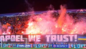 "In APOEL we trust" - eine klare Botschaft der Nikosia-Fans