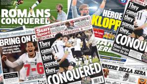 Der FC Liverpool steht nach einem harten Fight im Finale der Champions League. Die internationale Presse feiert Jürgen Klopp als Helden und die Briten als Eroberer. Die Italiener hadern mit ihrem Pech. SPOX gibt den Überblick über den Blätterwald.