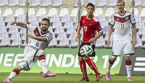 Marc Stendera traf zum zwischenzeitlichen 2:0 für das DFB-Team