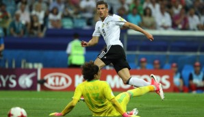 Leon Goretzka schoss das DFB-Team mit einem Doppelpack Richtung Finale