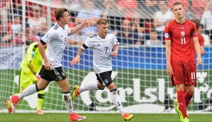 Auch gegen Dänemark soll Max Meyer wieder für Belebung im deutschen Offensivspiel sorgen