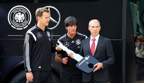 Mercedes-Benz ist der aktuelle Hauptsponsor der Nationalmannschaft