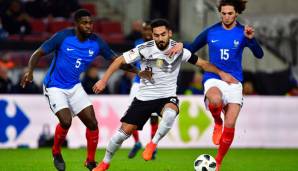 Deutschland hat gegen Frankreich Remis gespielt