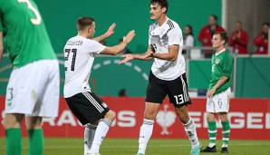Die deutsche U21 stand bereits vor dem Duell mit Irland als Gruppensieger fest.