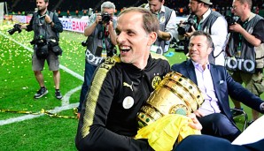 Thomas Tuchel hat mit Borussia Dortmund den DFB-Pokal gewonnen