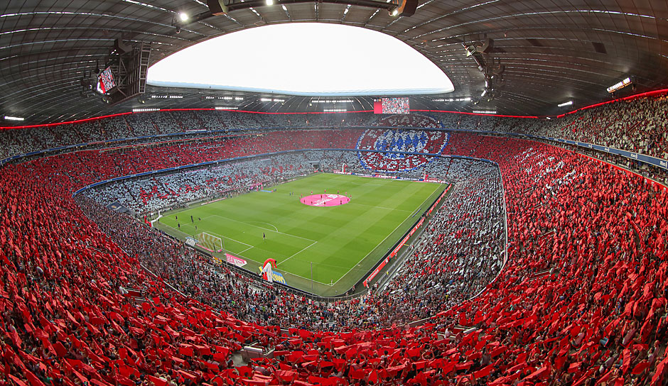 Meiste Heimspiele: FC Bayern München (93)