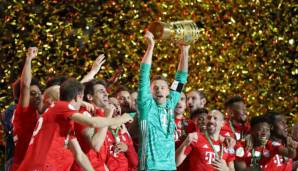 In der vergangenen Pokal-Saison siegte der FC Bayern.
