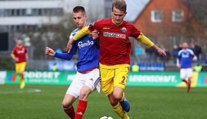 Lukas Boeder war bereits in der vergangenen Rückrunde an den SC Paderborn ausgeliehen