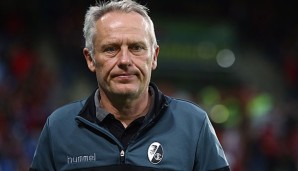 Der SC Freiburg und Coach Streich müssen sich aus Europa verabschieden