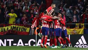 Atletico Madrid bejubelt den Einzug ins Europa-League-Finale.