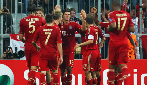 Deutschland holt auf: Auch der FC Bayern konnte mit einem Sieg dazu beitragen