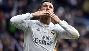 Cristiano Ronaldo liegt in der europäischen Torjägerwertung in Front