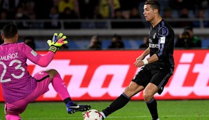 Cristiano Ronaldo traf im Halbfinale der Klub-WM zum 2:0