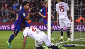 Rang 2: Luis Suarez (FC Barcelona) - 28 Tore