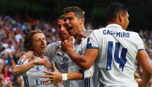 Platz 8: Real Madrid - 8 Siege, 2 Remis, 1 Pleite - 32:17 Tore | 26 Punkte