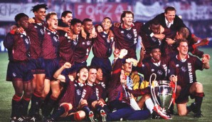 ... der UEFA-Cup-Sieg im Jahr 1992 und der bislang letzte Europacup-Titel für die Niederländer, der Champions-League-Triumph im Jahr 1995 über den AC Milan unter Trainer Louis van Gaal