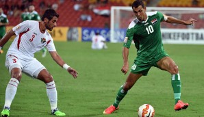 Im Jahr 2015 standen sich der Irak und Jordanien beim Asien-Cup gegenüber