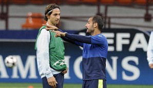 Pep Guardiola und Zlatan Ibrahimovic trafen sich in Barcelona