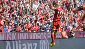 Arjen Robben, FC Bayern München: Seit seiner Ankunft 2009 trägt Robben die 10 bei den Bayern