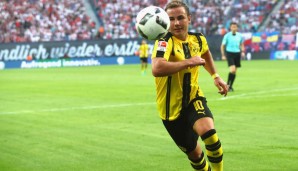 Mario Götze, Borussia Dortmund: Götze möchte nach seiner überstandenen Zwangspause aufgrund der Stoffwechselkrankheit mit der 10 wieder auf dem Platz angreifen