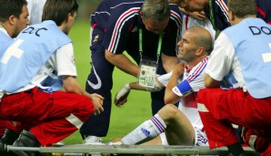 Und Zidane schonte sich nicht, warf sich in zahlreiche Zweikämpfe, ob am Boden oder in der Luft
