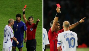 Frankreichs Kapitän sah die Rote Karte von Elizondo in der 110. Minute