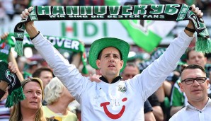 Platz 3: Hannover 96 (Deutschland), 35.971 Zuschauer durchschnittlich