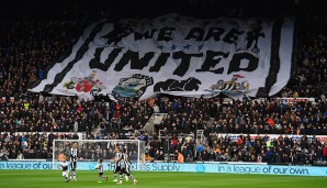 Platz 1: Newcastle United (England), 51.108 Zuschauer durchschnittlich
