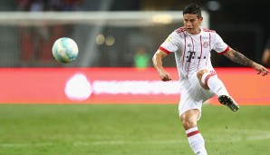 Platz 27: James Rodriguez (FC Bayern/Deutschland) - Vereine: 6 - Kontinente: 3 - Kilometer durch Wohnortwechselt: 29.354,95