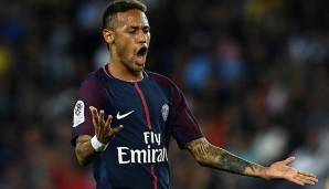 PLATZ 1: Neymar (LA) - für 222 Mio. vom FC Barcelona zu Paris Saint-Germain
