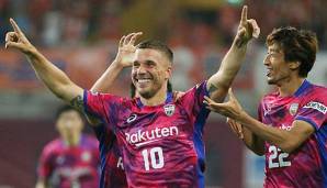 Lukas Podolski wechselte im Sommer von Galatasaray Istanbul nach Japan