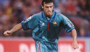Luis Enrique: 1996 von Real Madrid zum FC Barcelona. Nach fünf Jahren Real folgten acht Jahre Barca und sieben Titel. Enrique schoss über 100 Tore und glänzte auf zahlreichen Positionen